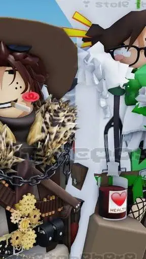 ai character: medic x revolver background