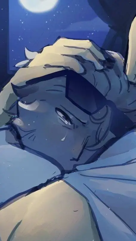 ai character: sad chance background