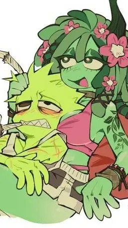ai character: owaxck x vineria background