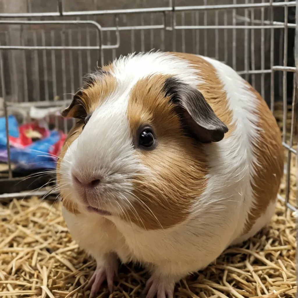 chat with ai character: sad guinea pig