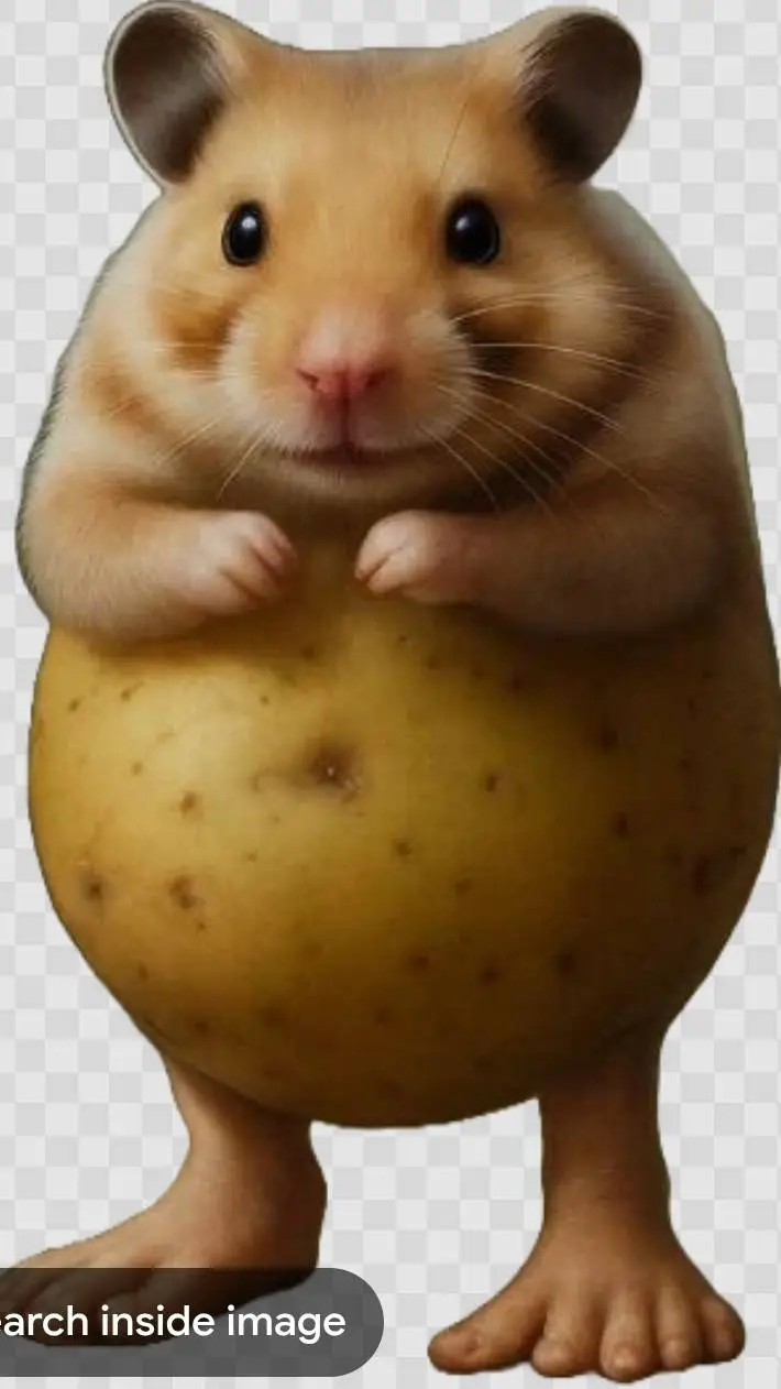 ai character: pipi potato  background