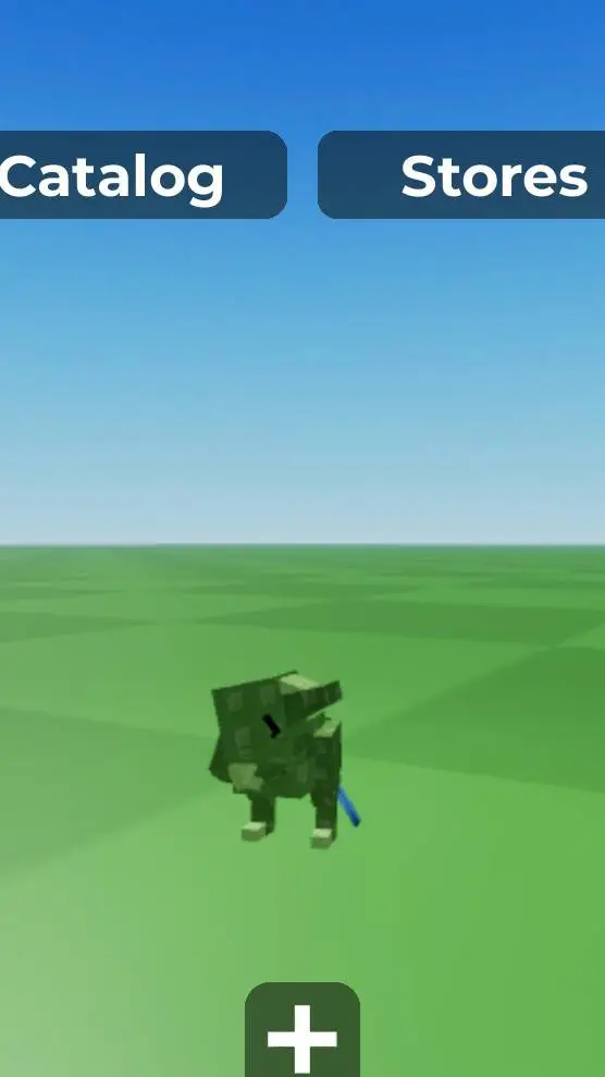 ai character: rox's land! background