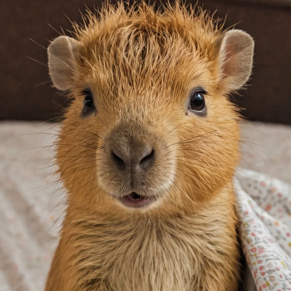 chat with ai character: baby capybara