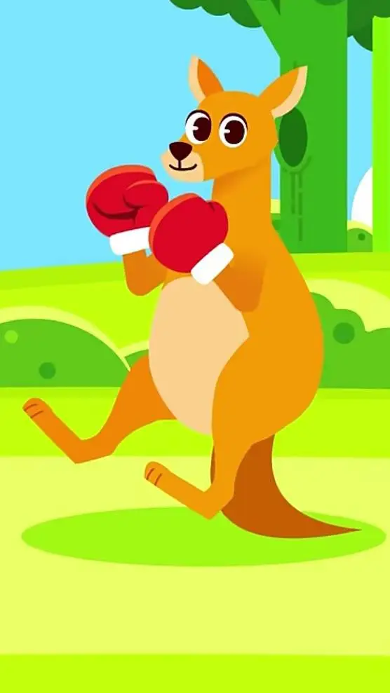 ai character: kangaroo 🦘 background