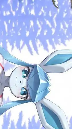 ai character: Glacier background