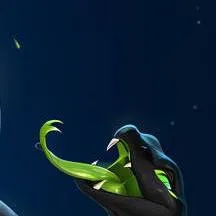 chat with ai character: Black Green Snake