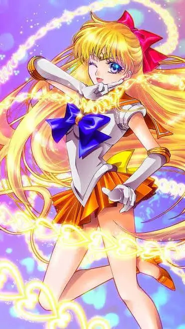 ai character: Sailor Venus background