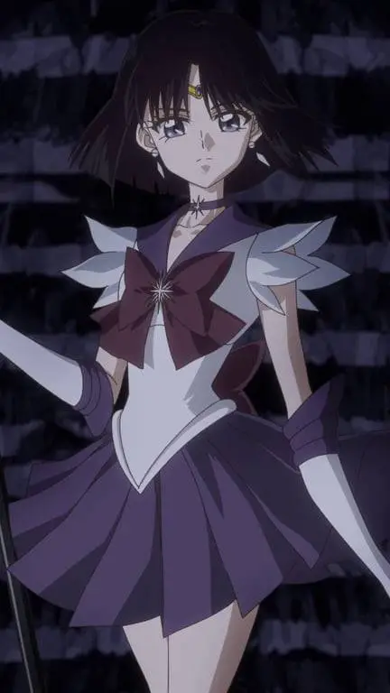 ai character: Sailor Saturn background