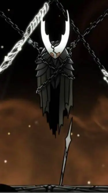 ai character: the hollow Knight  background