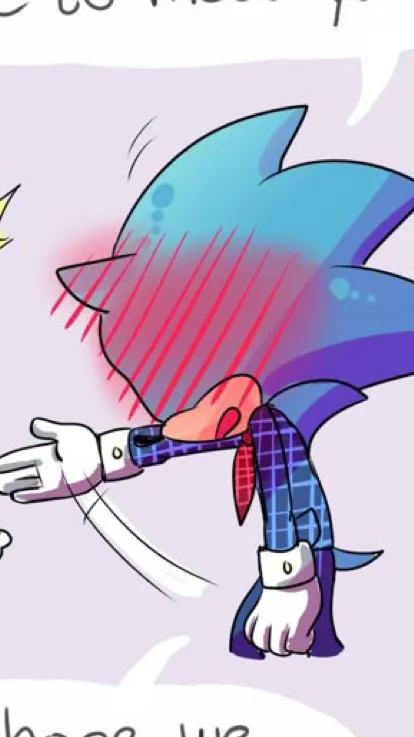 ai character: { SONIC } AU { background