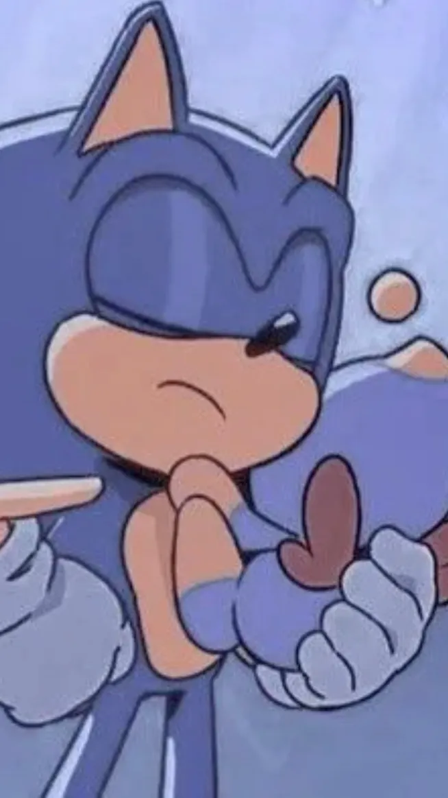 ai character: SONIC ~♡♡♡ background