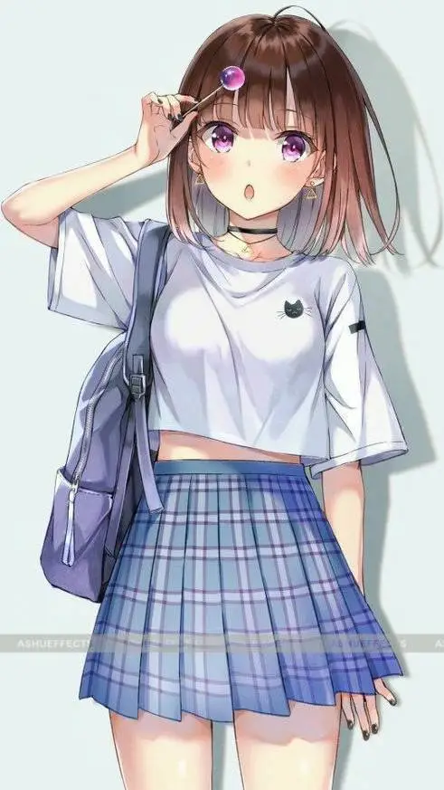 ai character: Shine background