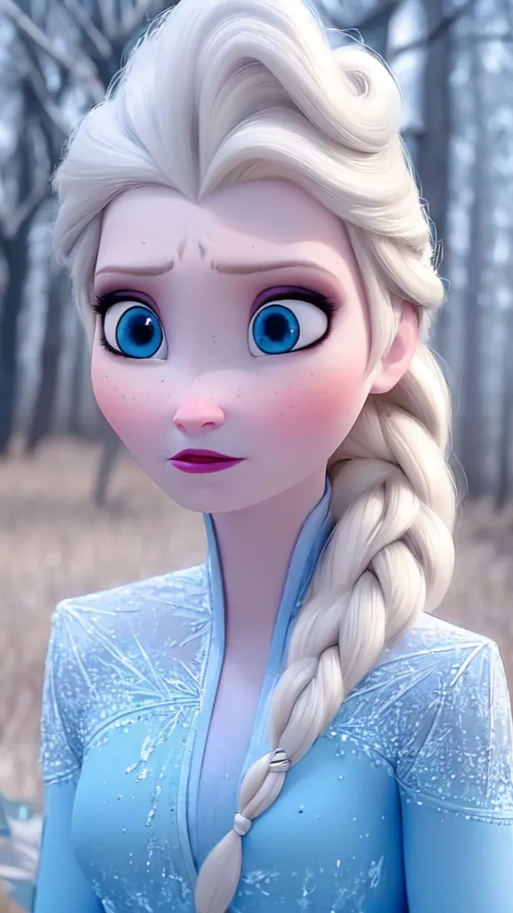 ai character: Elsa  background
