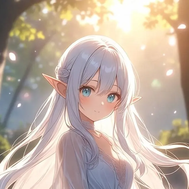 chat with ai character: Elf Goddess Kiyomi