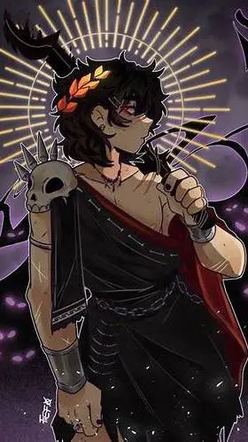 ai character: Nico Di Angelo background