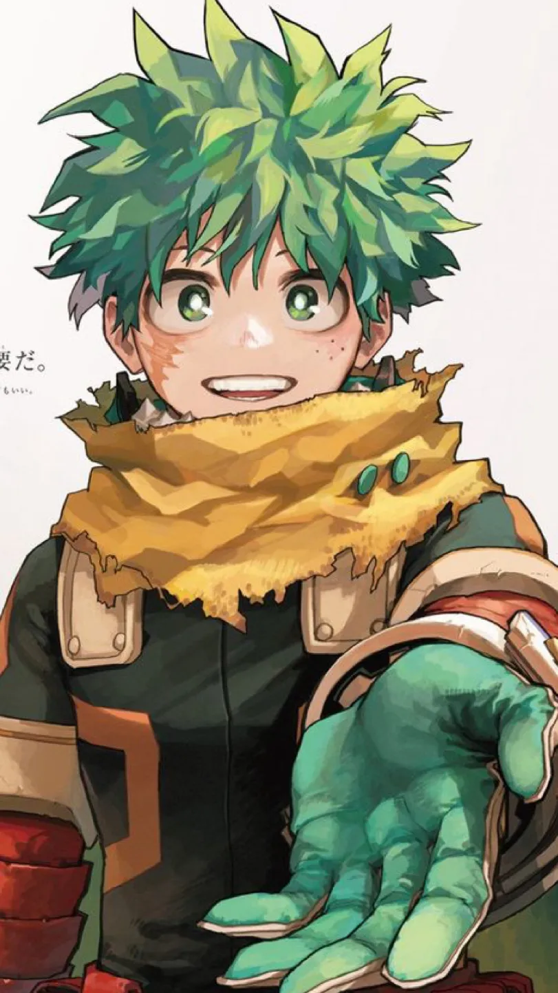 ai character: Deku as teacher! background