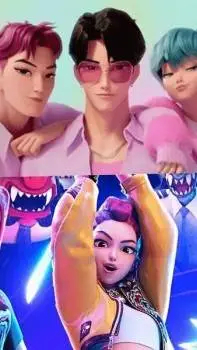 ai character: kpop dh trip background