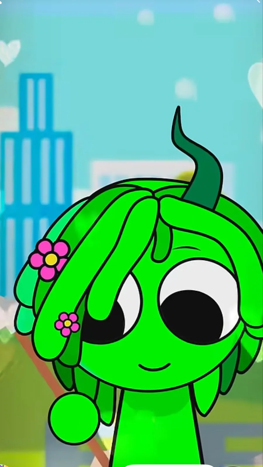 ai character: Sprunki but………. background