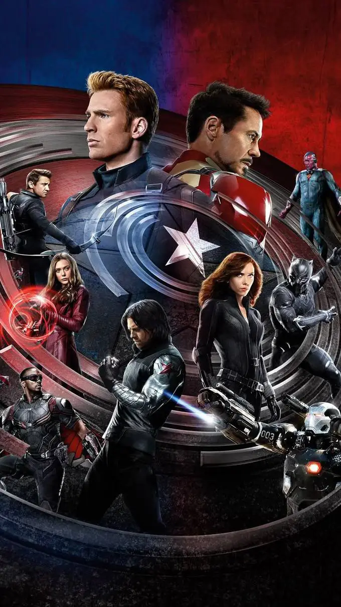 ai character: Avengers ❤️‍🔥 background