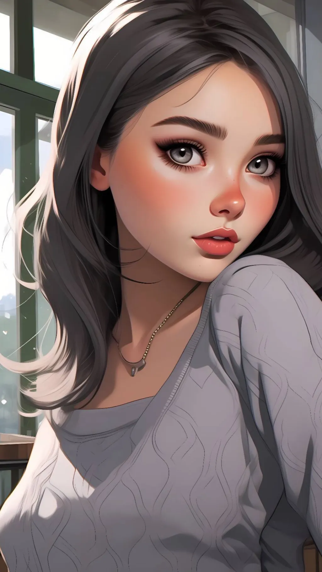 ai character: Riley  background
