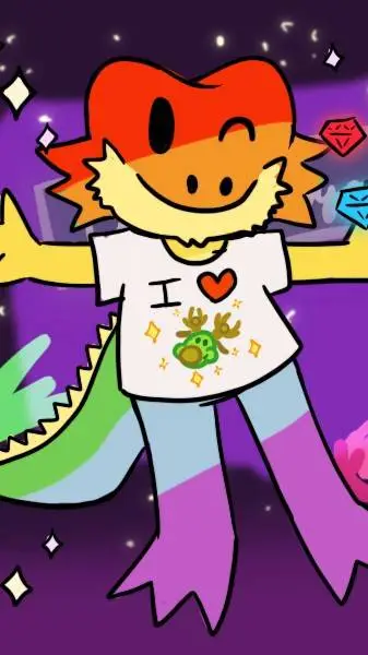 ai character: Aligator background