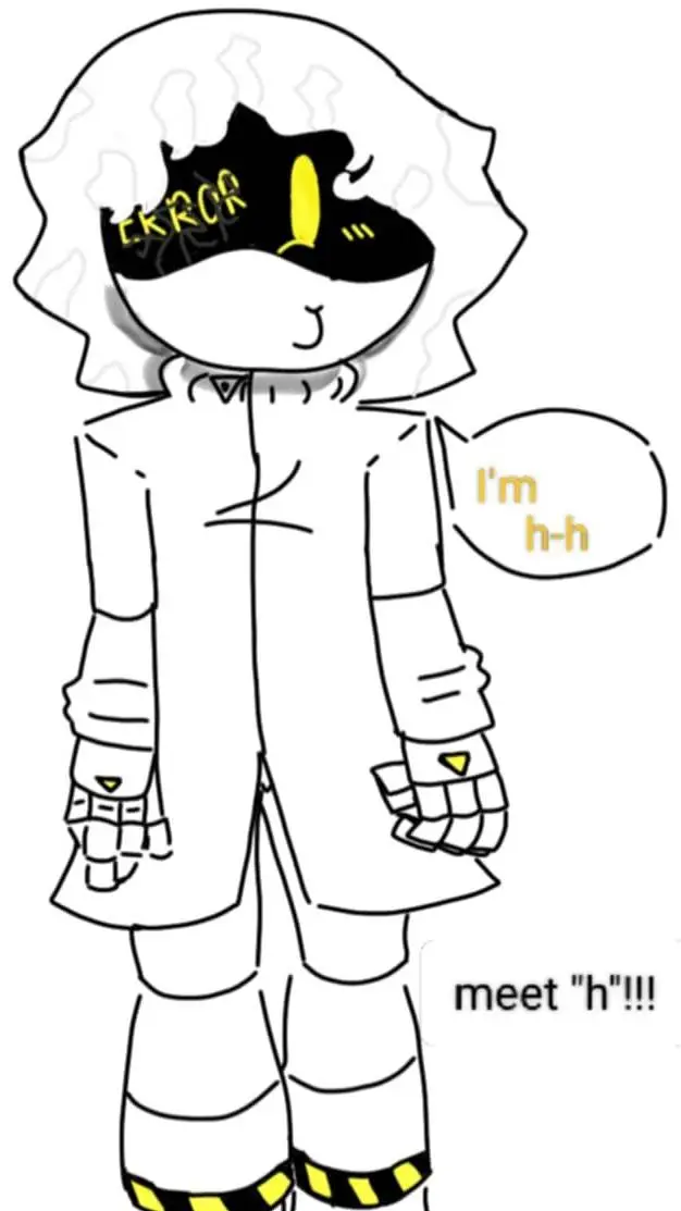 ai character: murderdrones_"h" background