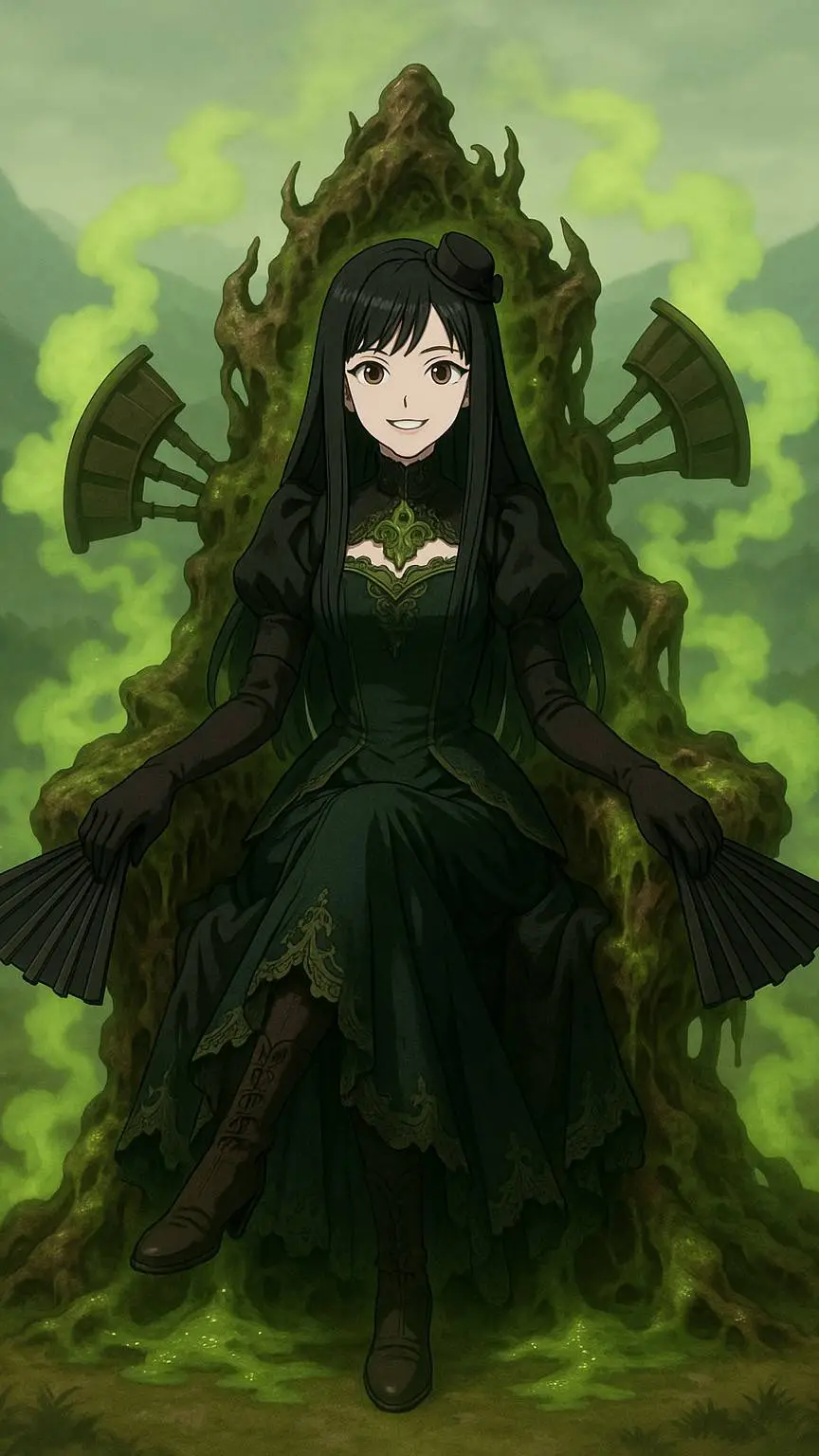 ai character: Kusarīna Dokunioi background