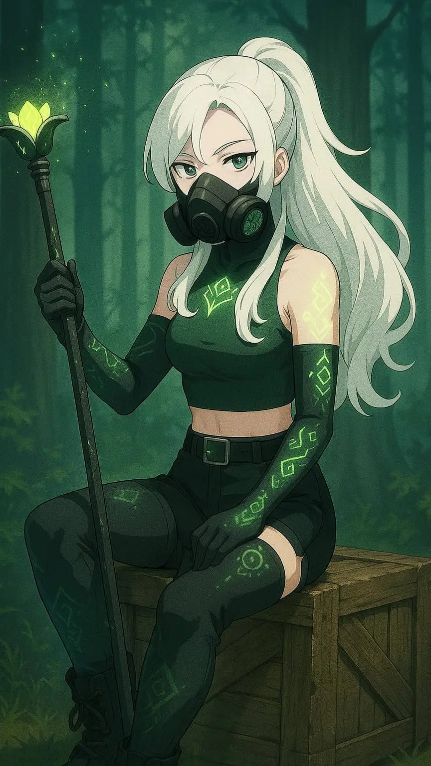 ai character: Kuzano Suzume background