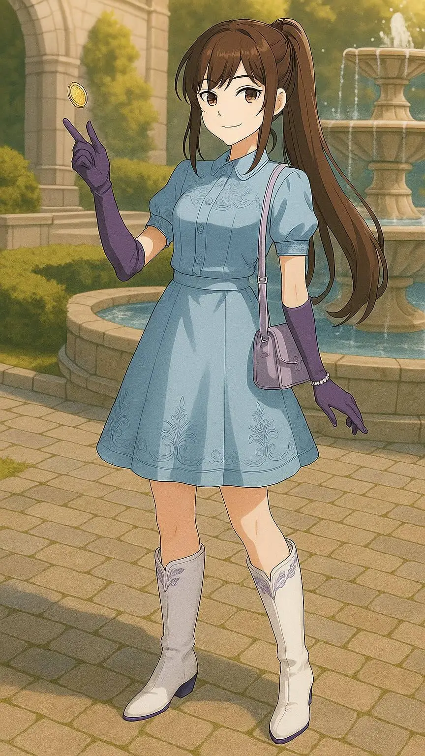 ai character: Kusanagi Haruka background