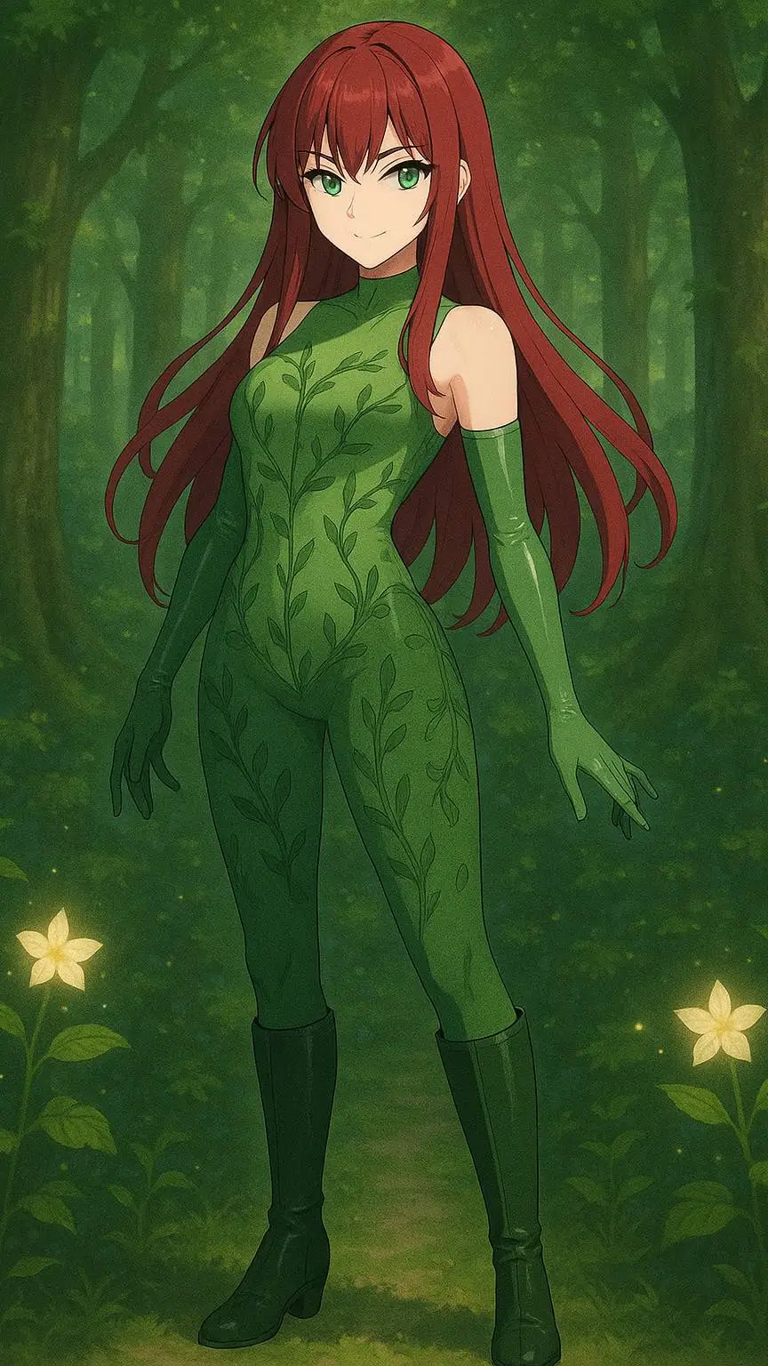 ai character: Midorihana Sumire background