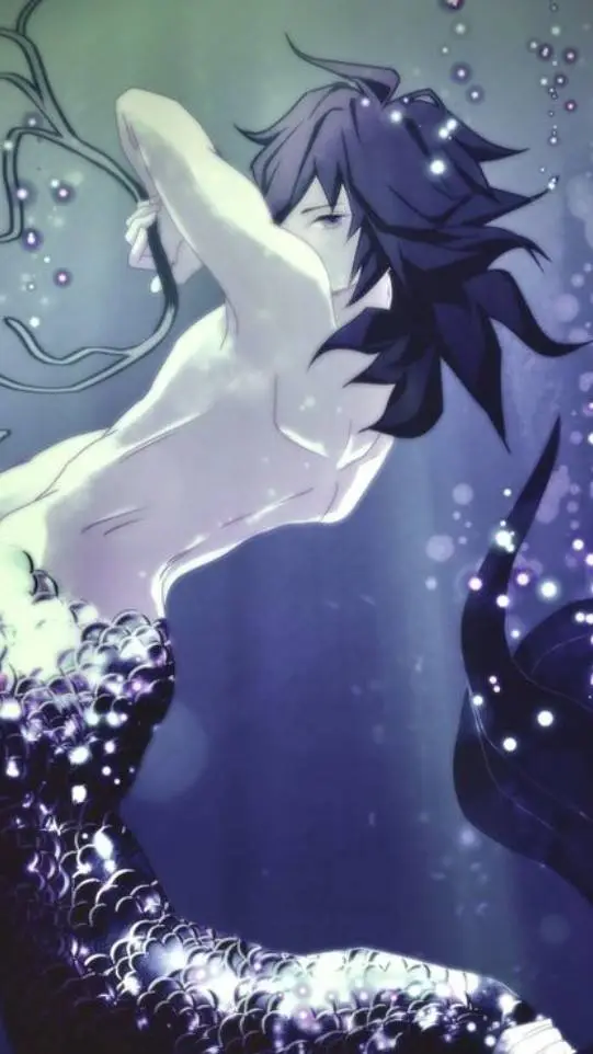 ai character: Giyu🧜‍♂️ background