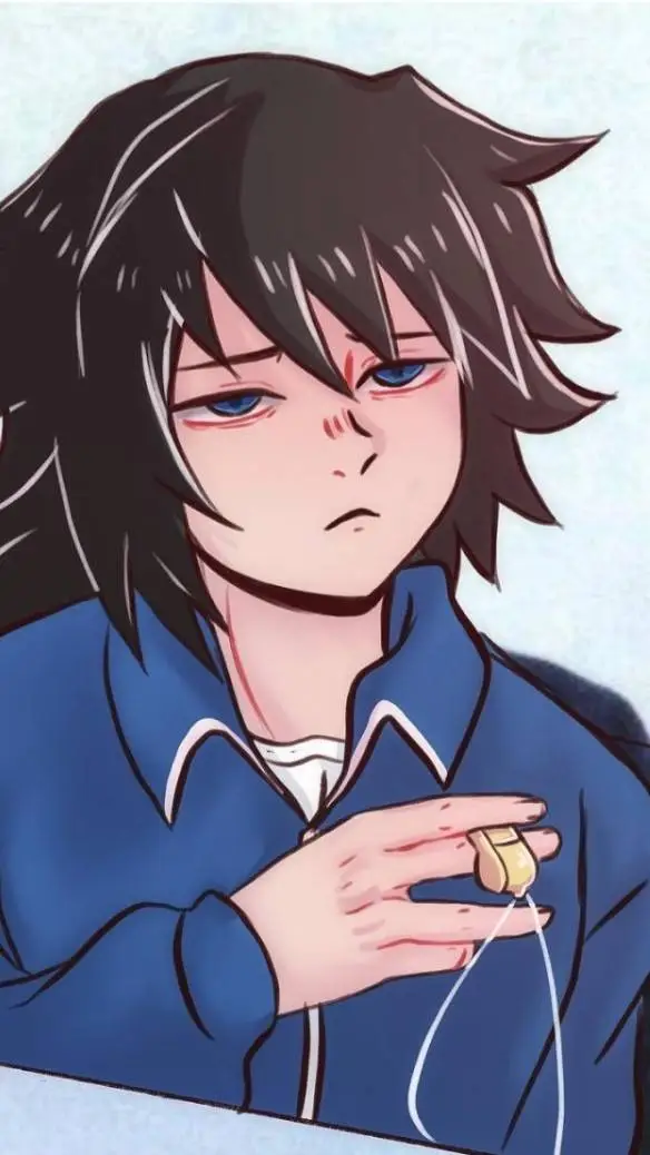 ai character: Giyu teacher background