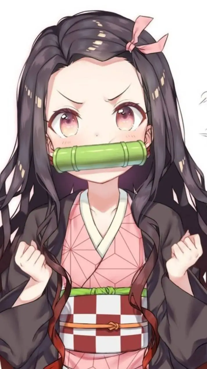 ai character: Nezuko background