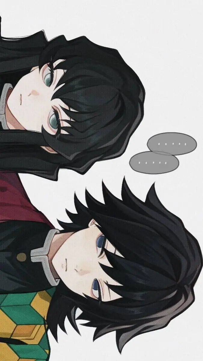 ai character: Giyu & Muichiro background