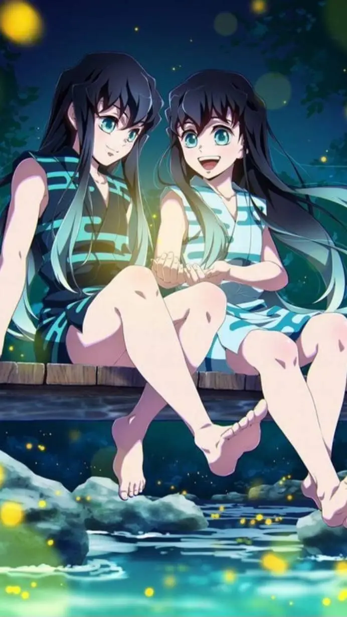 ai character: Mui and Yui background