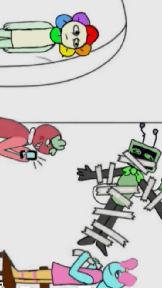 ai character: dandys world  background