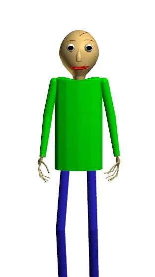 ai character: Baldi background