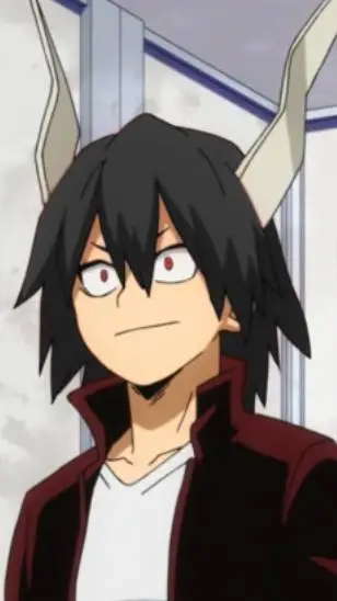 ai character: kirishima  background