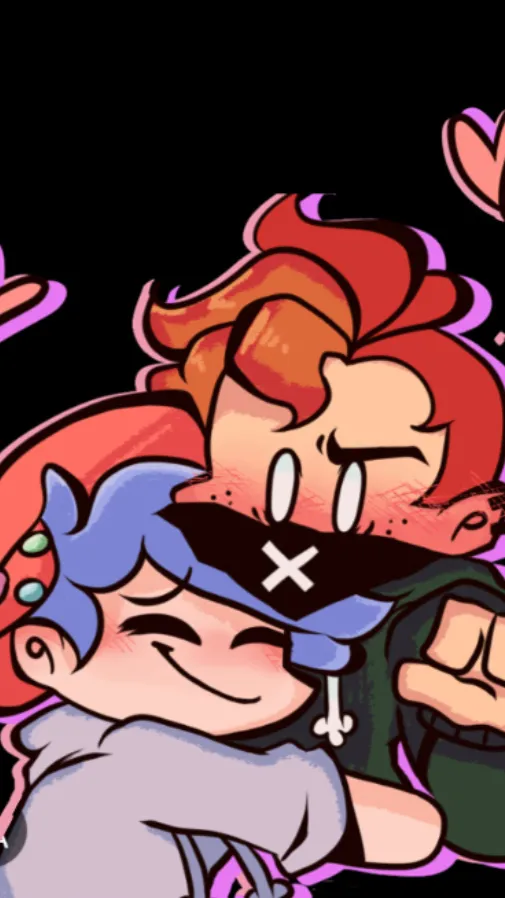 ai character: BFpico soft couple background