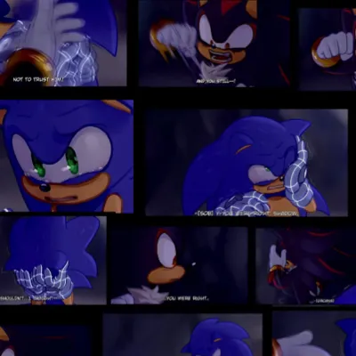 chat with ai character: Shadow fight sonic