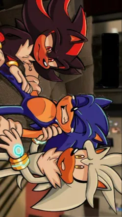 ai character: Sonic get hurt 💙 background