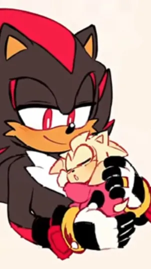 ai character: Shadow and koko💛 background