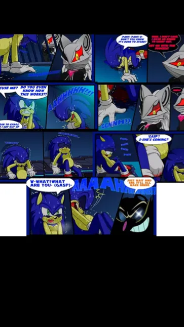 ai character: Sonic give birth  background