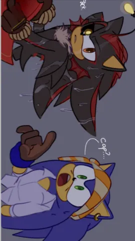 ai character: Captain shadow🖤 background