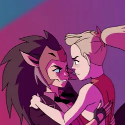 chat with ai character: Catra and adora