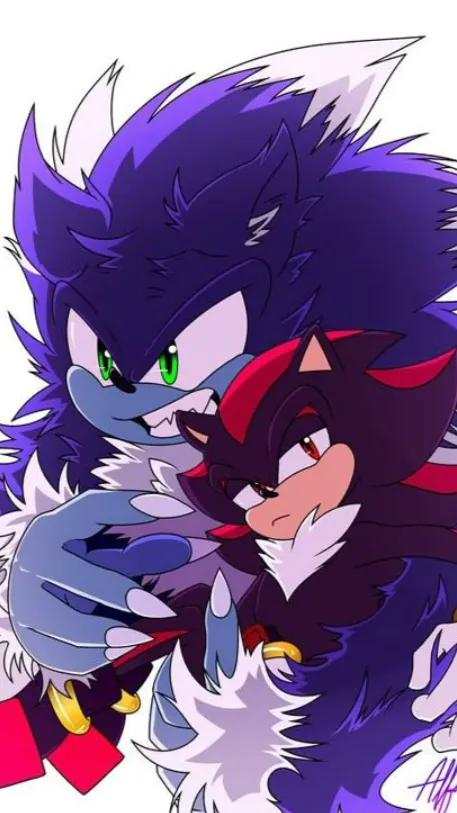 ai character: Sonic t werehog  background