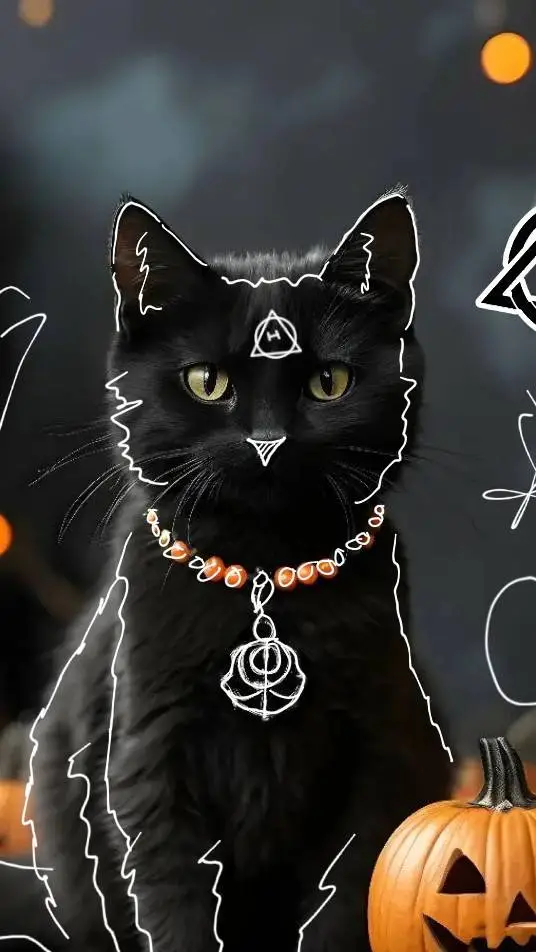 ai character: LunaPawz(aka me) background