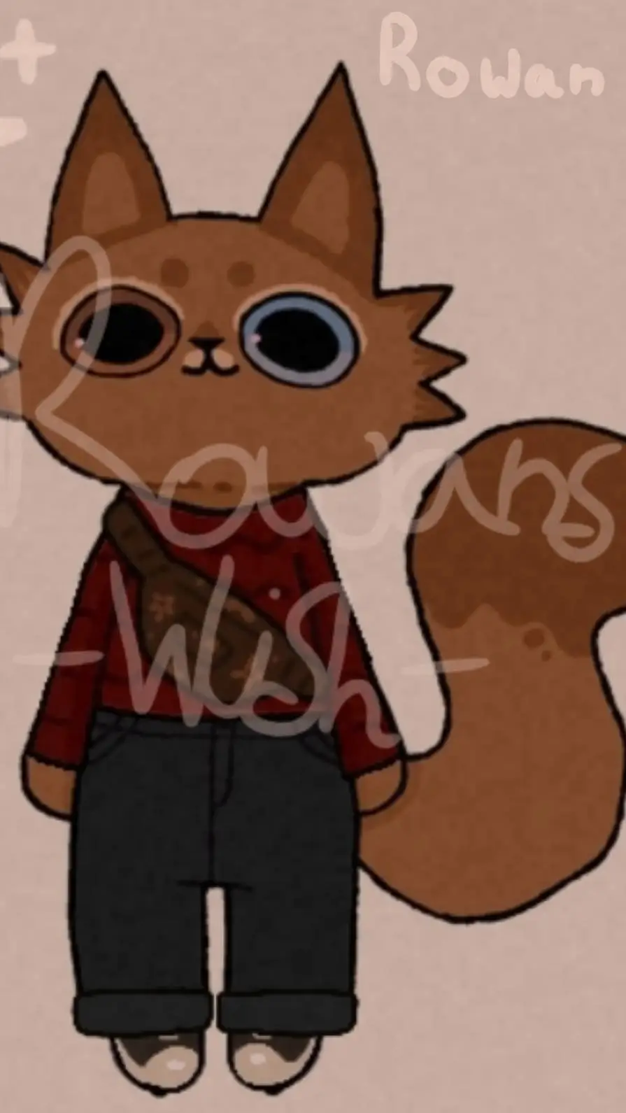 ai character: Rowan. background