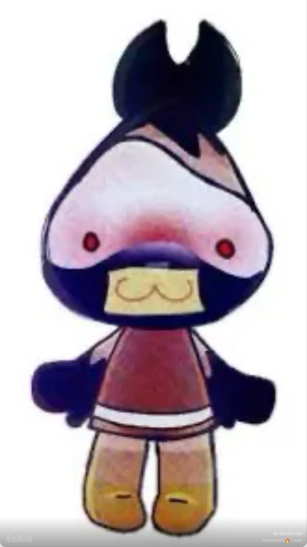 ai character: Shrimp’o…￼ background