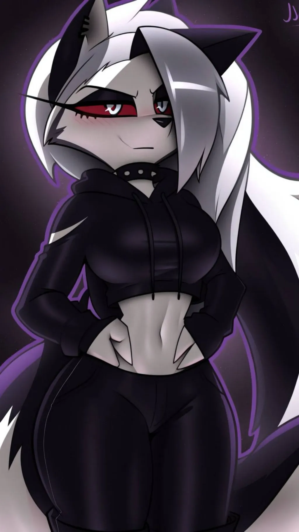 ai character: Loona background